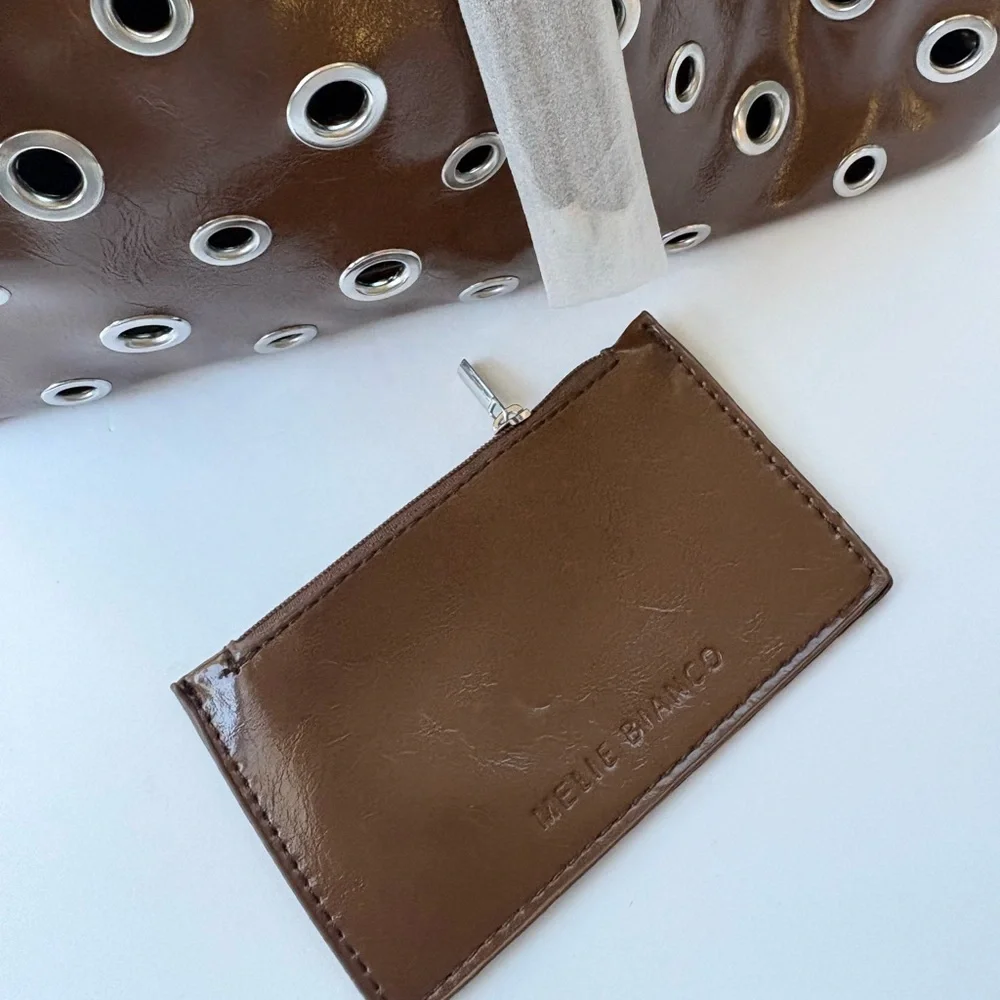 NWT Anthropologie Melie Bianco Paloma Studded Satchel - Picture 13 of 16